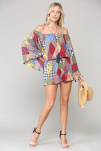 Load image into Gallery viewer, Patchwork Romper
