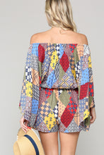 Load image into Gallery viewer, Patchwork Romper
