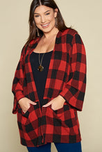 Load image into Gallery viewer, Buffalo Plaid Cardigan

