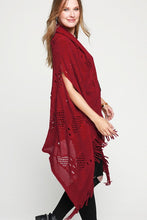 Load image into Gallery viewer, Red Bohemian Crochet Knit Vest
