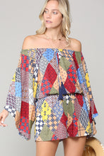Load image into Gallery viewer, Patchwork Romper
